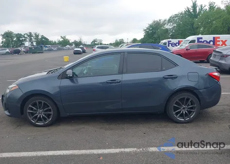 2015 Toyota Corolla S Plus from USA, damaged, VIN 2T1BURHE7FC476245